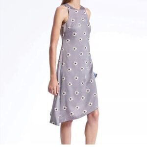 Banana Republic Tamara Floral Gray Dress- Size 0P